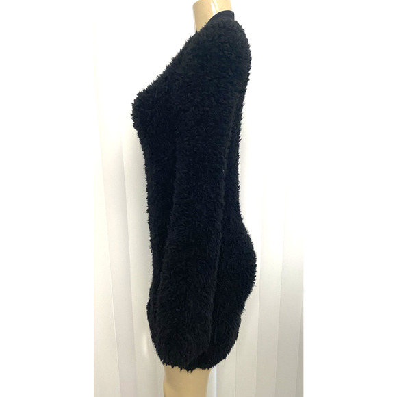 GIAMBATTISTA VALLI GIAMBA Long Sleeve Wool Cardigan Zip Jacket Sweater Black XXS - Picture 6 of 12